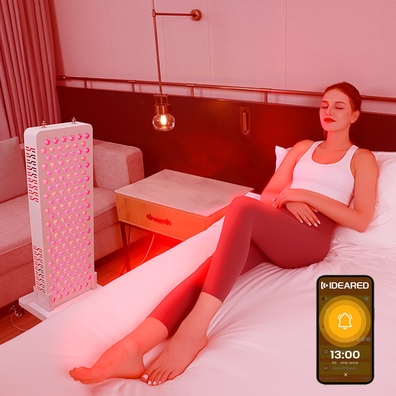 red light therapy supports ATP production, skin health, and recovery