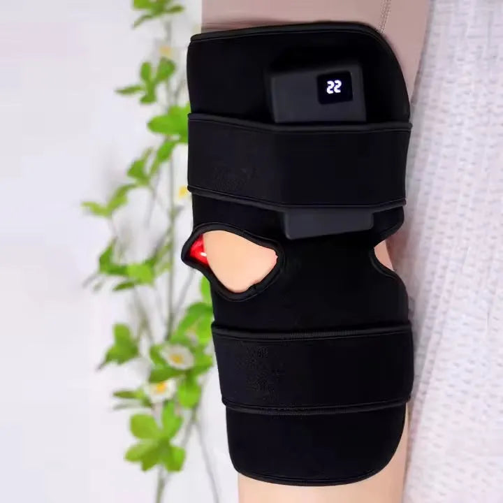Punavaloterapia polvituen ympärille