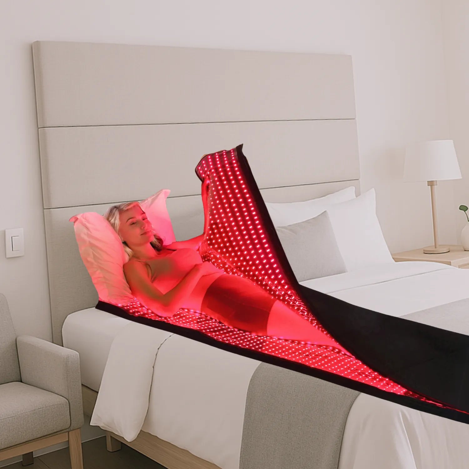 Rotlicht-Therapie-Pad - 660nm & 850nm Infrarot-Wellness-System