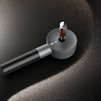 3-in-1 Infrared LED Hair Growth Scalp Massager Brush with Oil Therapy