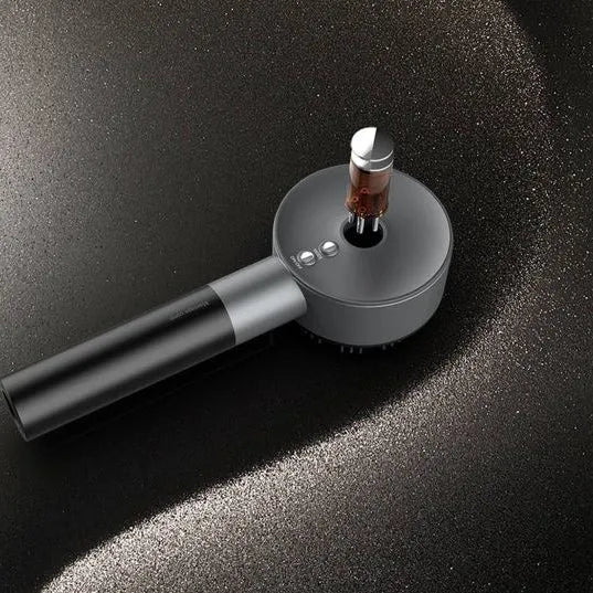 3-in-1 Infrared LED Hair Growth Scalp Massager Brush with Oil Therapy