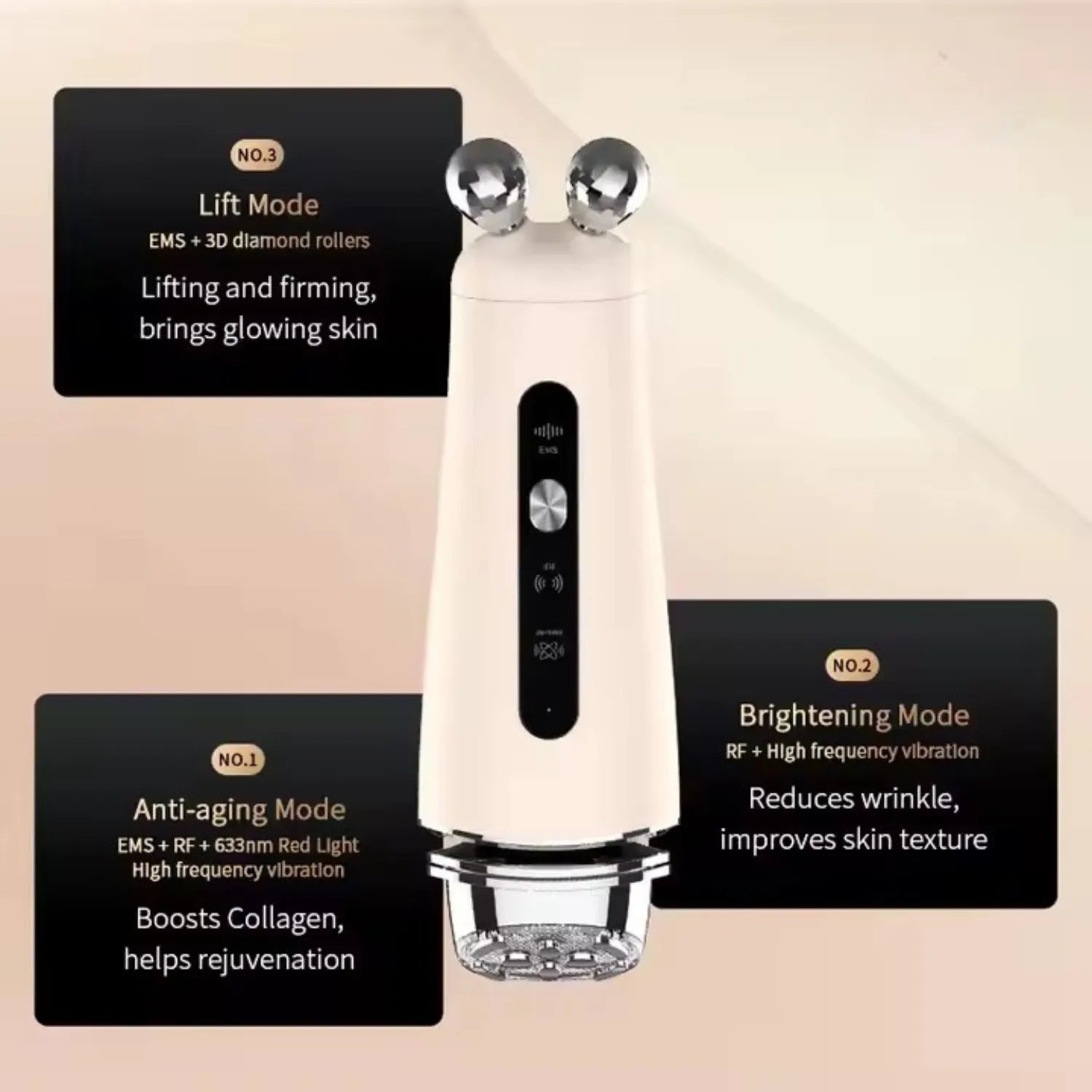 3-in-1 Skin Rejuvenation Beauty Device