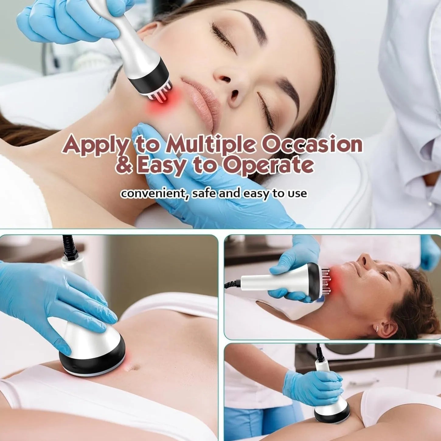 3-in-1 Ultrasonic Cavitation and Radio Frequency Slimming Machine