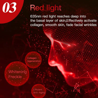 LED-lysterapi ansigtsmaske