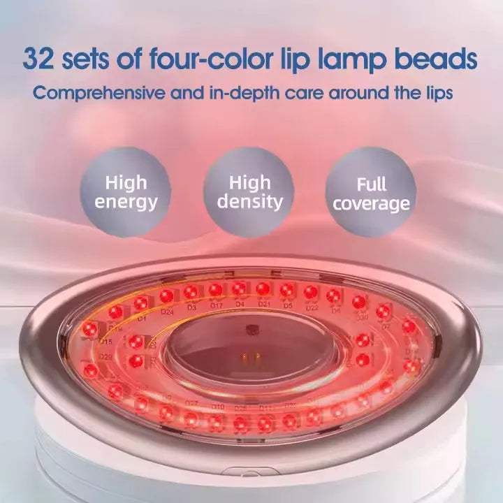 Lip Light Therapy and Teeth Whitening Device