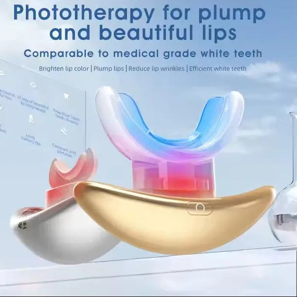 Lip Light Therapy and Teeth Whitening Device