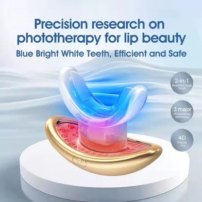 Lip Light Therapy and Teeth Whitening Device
