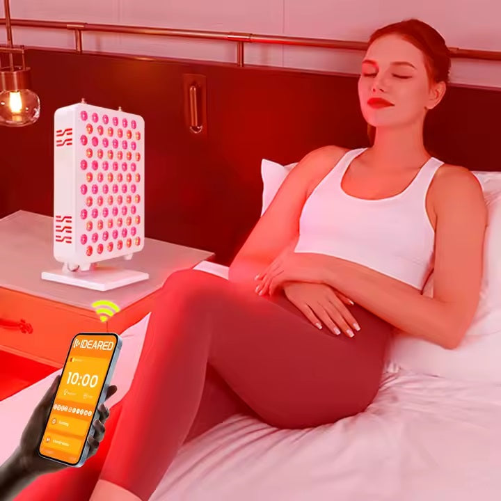 9 Wave Full Spectrum Red Light Therapy Panel with APP