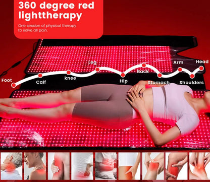 R+ | NIR+ Coussin de bien-être pour thérapie par lumière rouge corps entier
