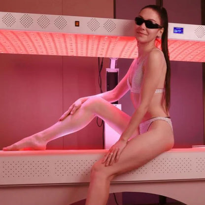 red light therapy bed